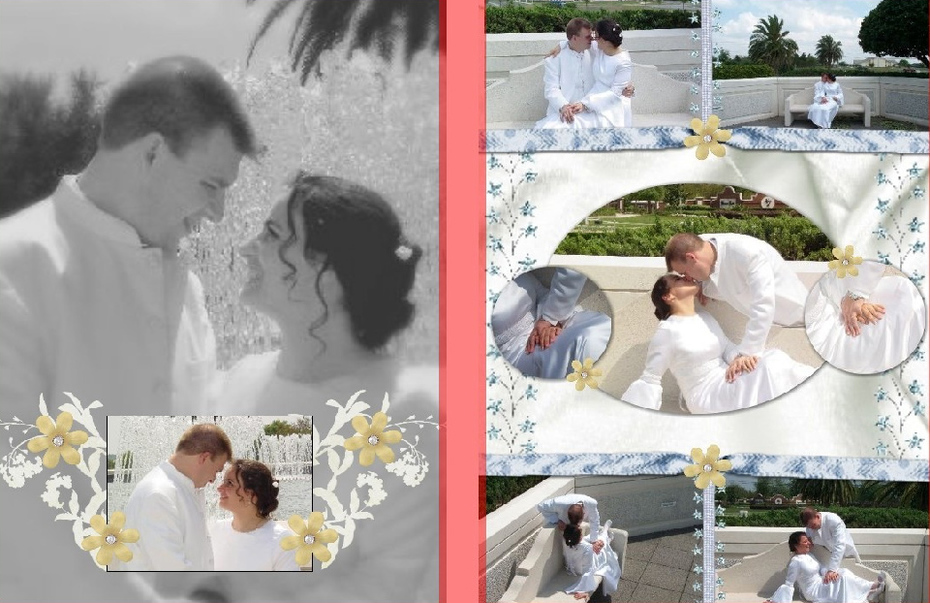 Create your own wedding book, or ask me to do it for you!