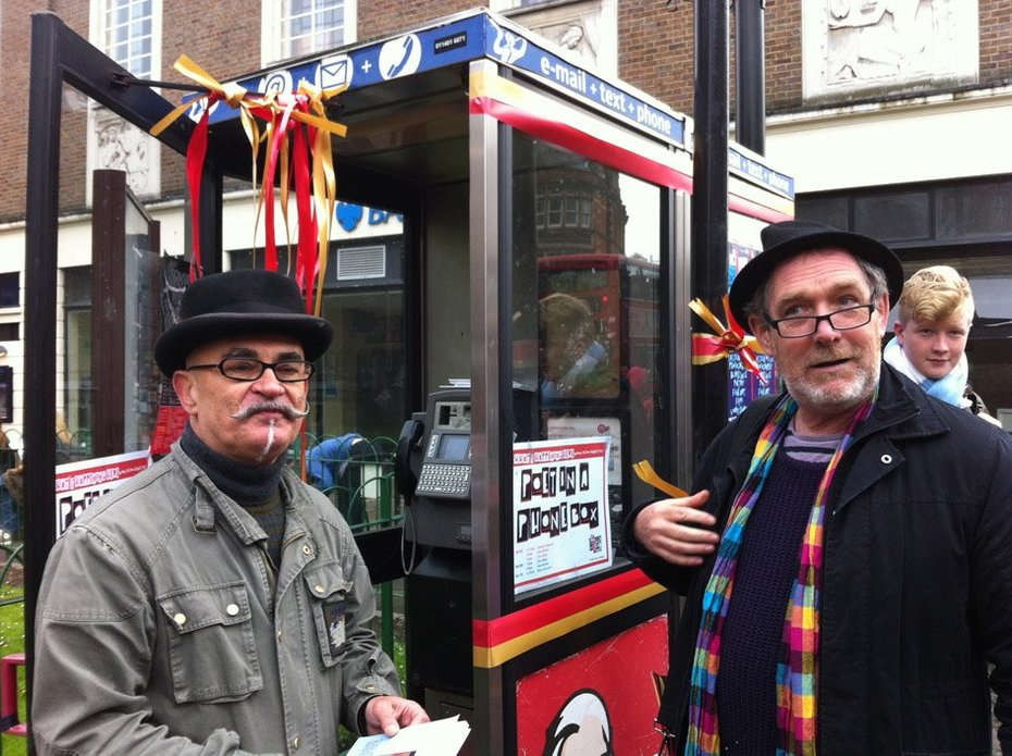 POETS IN THE PHONE BOX