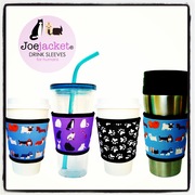 Joe Jacket® Pet Couture collection - Eco-friendly, insulating drink sleeves for the pet lover!