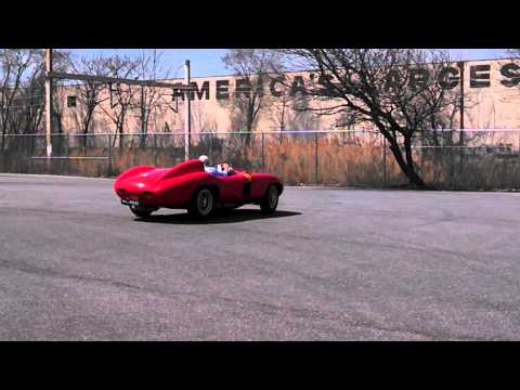 Vintage Ferrari Race Car Simeone Museum Test Days