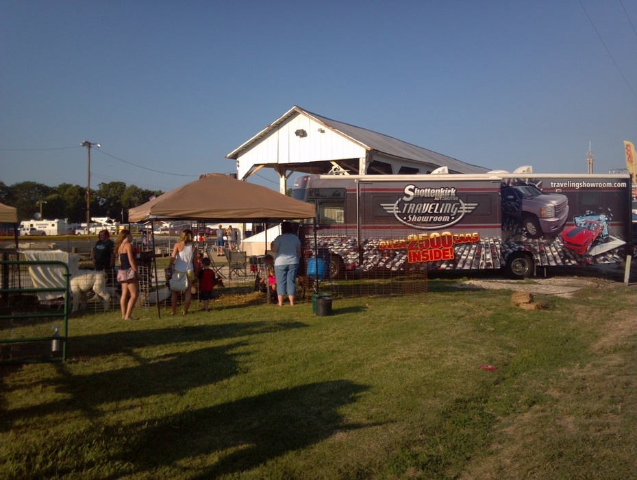 Here we are at the Western Illinois Fair