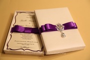 Luxury Wedding Invitation Box & Invitation Card