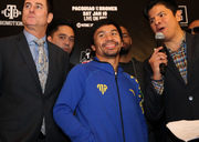 Manny Pacquiao Arrival in Las Vegas
