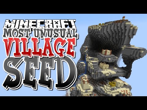 Most Unusual Village Seed for Minecraft Game